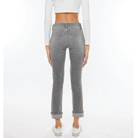 Kancan High Rise Slim Straight Leg - Picture 11 of 12